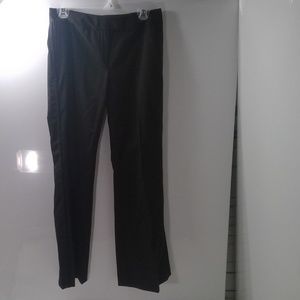 Elie Tahari Bootcut Pants with Velvet stripe